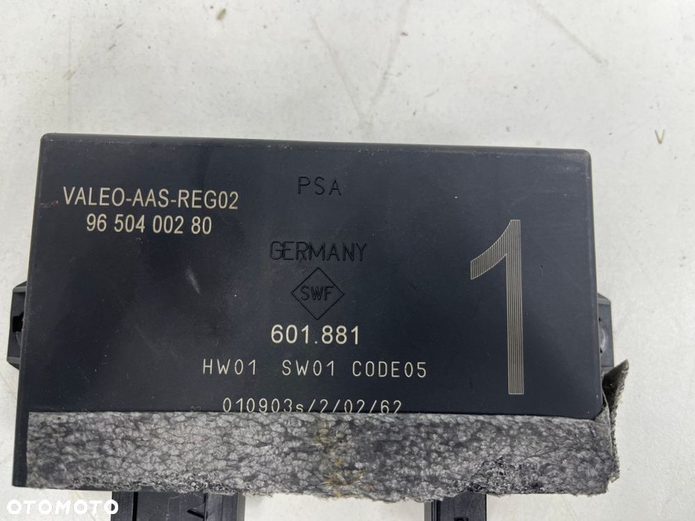Moduł parkowania Peugeot 807 Citroen C8 Ulysse Phedra sterownik czujników PDC 9650400280 - 6