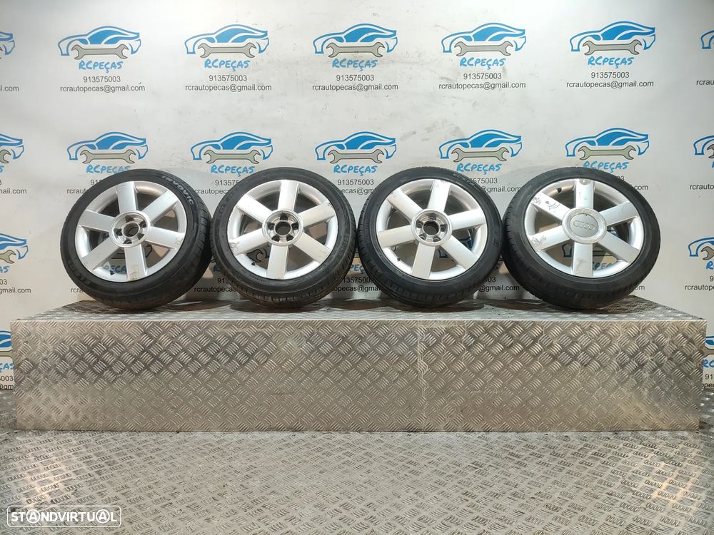 Conjunto Jantes 16 Originais Audi A2 6J ET35 5x100 - 1