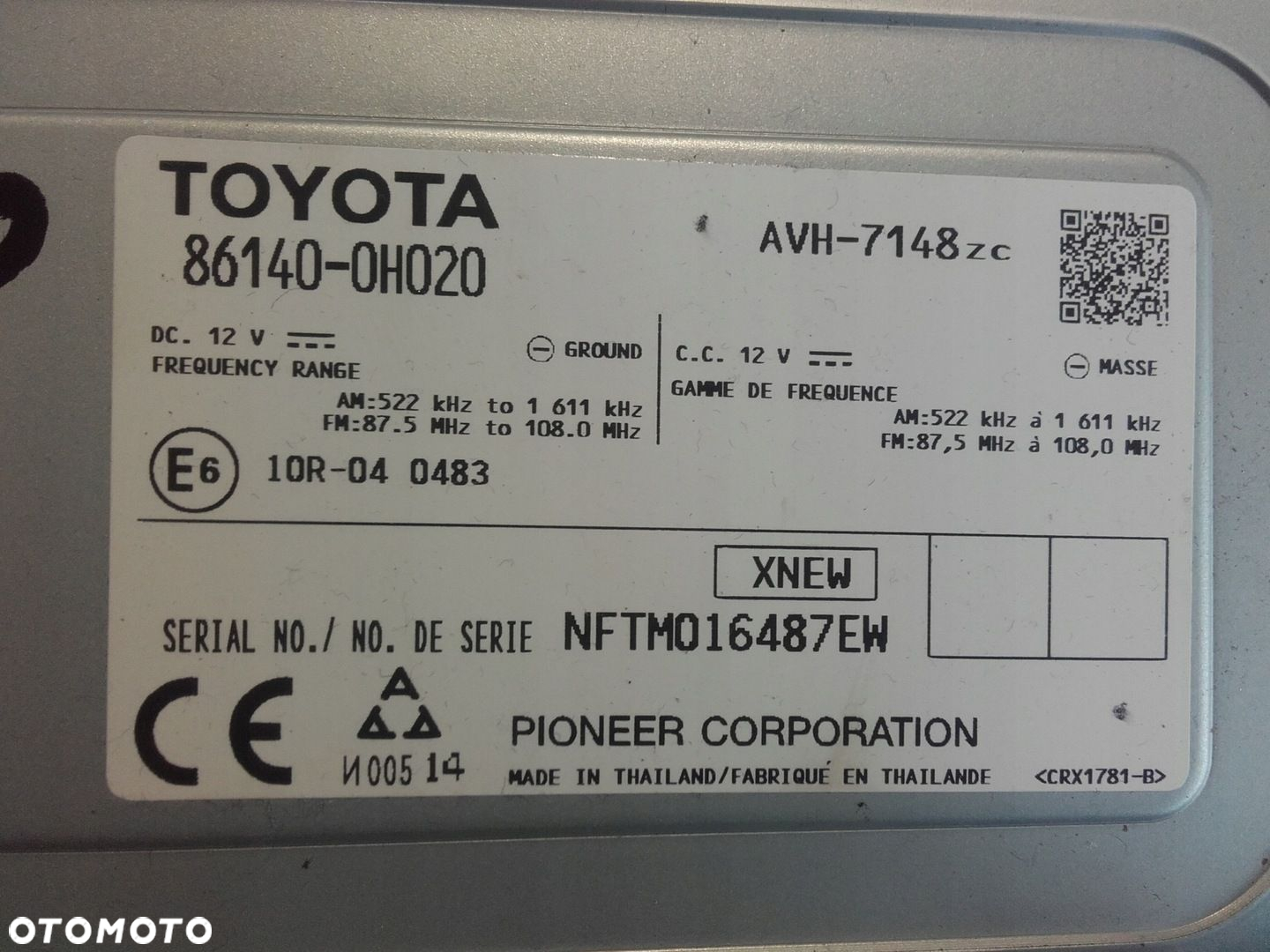 TOYOTA AYGO II RADIO WYŚWIETLACZ - 5