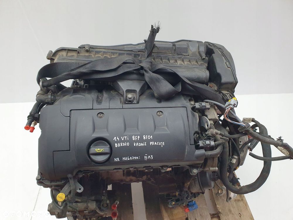 SILNIK KOMPLET Peugeot 207 208 308 1.4 16V VTI 95KM serwis 127tyś 8FP 8F01 - 5