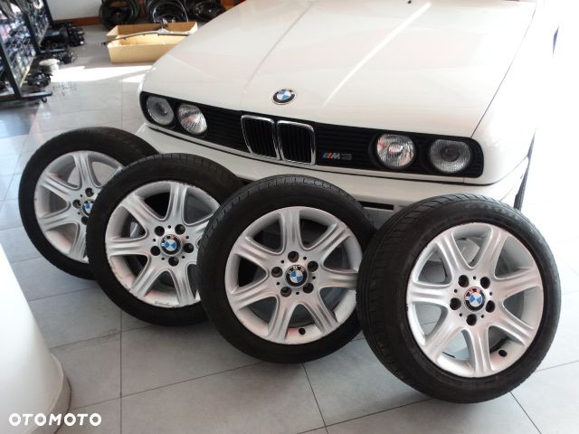 Koła Lato 16 Felgi Aluminiowe BMW Styling 377  7Jx16 ET40 Reflexsilber Opony Good Year Efficient 195/55R16 87V - 18