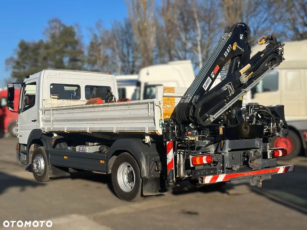 Mercedes-Benz Atego 1224 4x2 Wywrotka 2-stronna + HIAB XS 077 | Euro 6 | Klimatyzacja | 120 000 km - 4