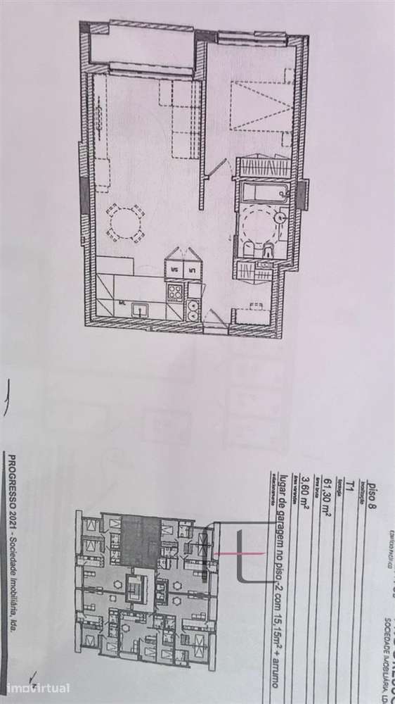 Apartamento T1 Venda em Santa Marinha e São Pedro da Afurada,Vila Nova - Grande imagem: 4/4
