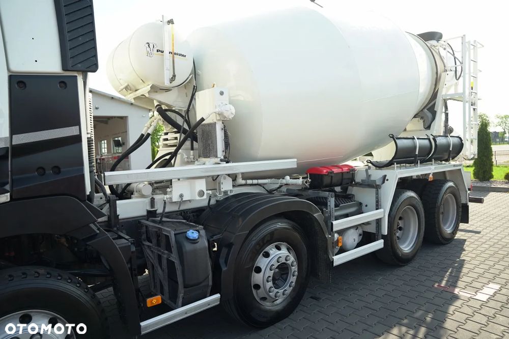 Renault C 430 XLOAD / 8X4 / BETONOMIESZARKA  / GRUSZKA 9.1 M3 / ALUFELGI / EURO 6 / - 11