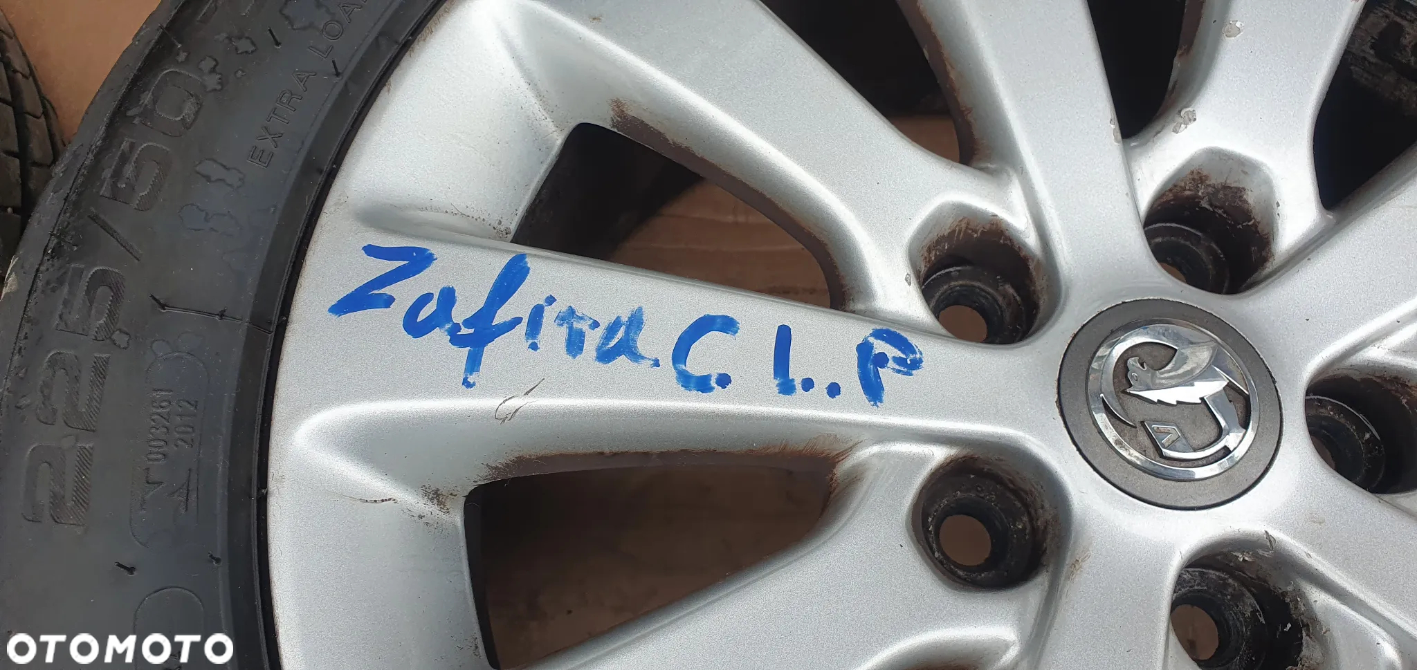 Alufelgi z oponami alusy 5X115 6J ET44 R17 Opel Zafira C 0P044 K3 0P044 K3 - 20