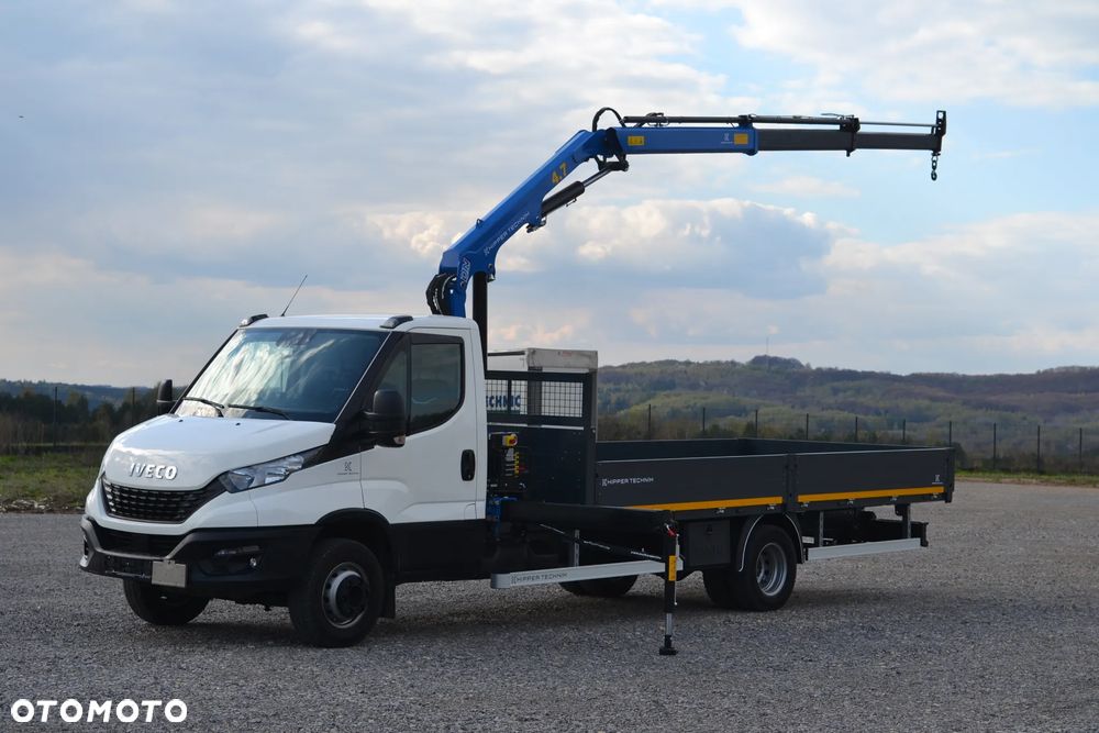 Iveco Daily 72-180 72C18 Nowy żuraw DN 4.7 Nowa Skrzynia ładunkowa 5.2 m 70C18 65C 50C 35C - 1