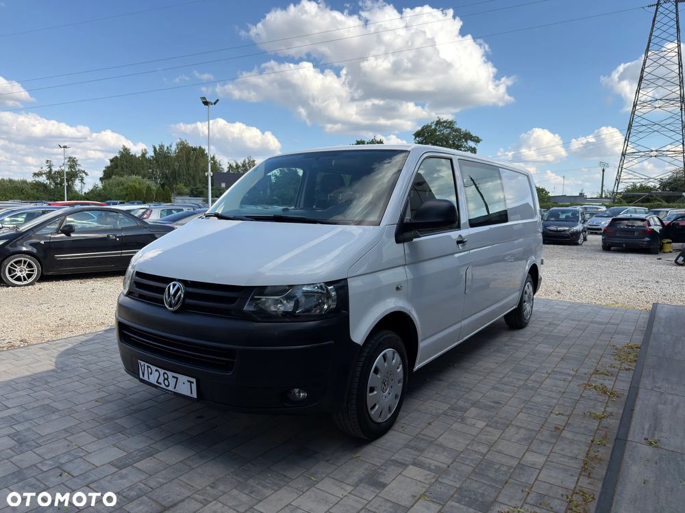 Volkswagen Transporter 2.0 TDI LIFT Brygadówka LONG L2H1 Długi 6os Kamera Cofania - 18