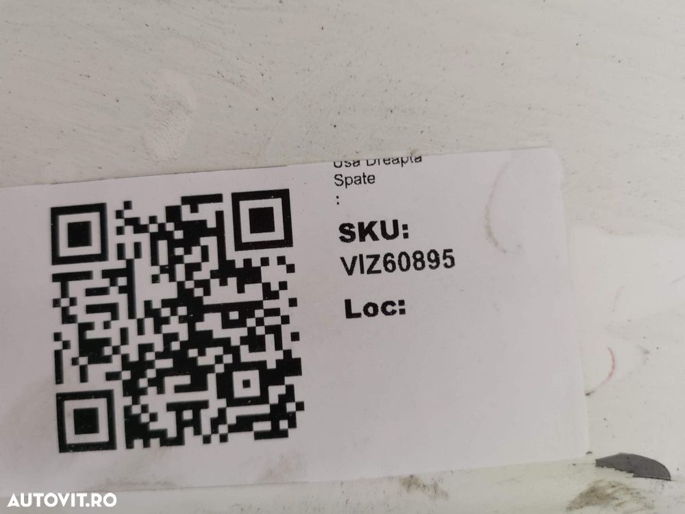 Usa Dreapta Spate   SsangYong Korando 4 2019 2020 2021 2022 2023 2024 - 8