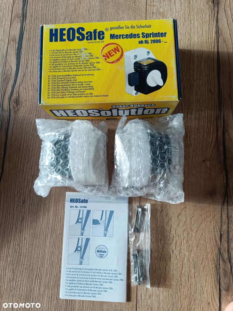 Zabezpieczenie Drzwi Heosafe Sprinter 06- zamek Heosolution kamper - 1