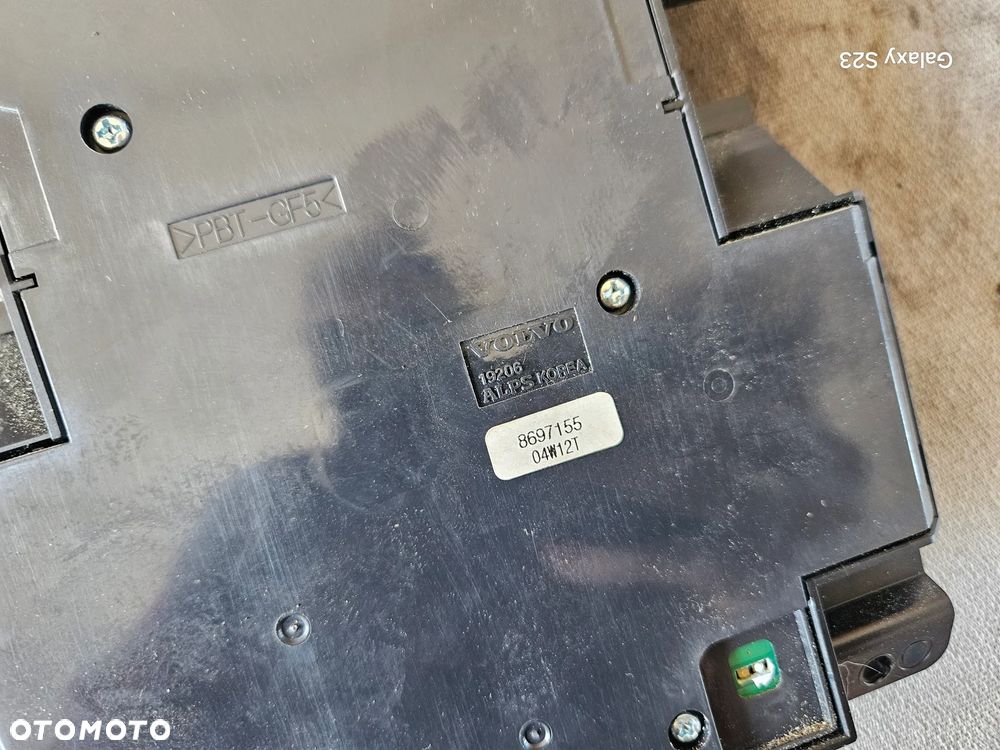 Panel nawiewu radia klimatyzacji Volvo V50 2004r Europa 8697155 - 4