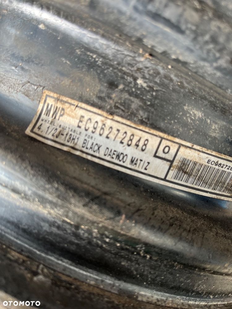 Felgi stalowe Chevrolet Matiz , Atos - 3