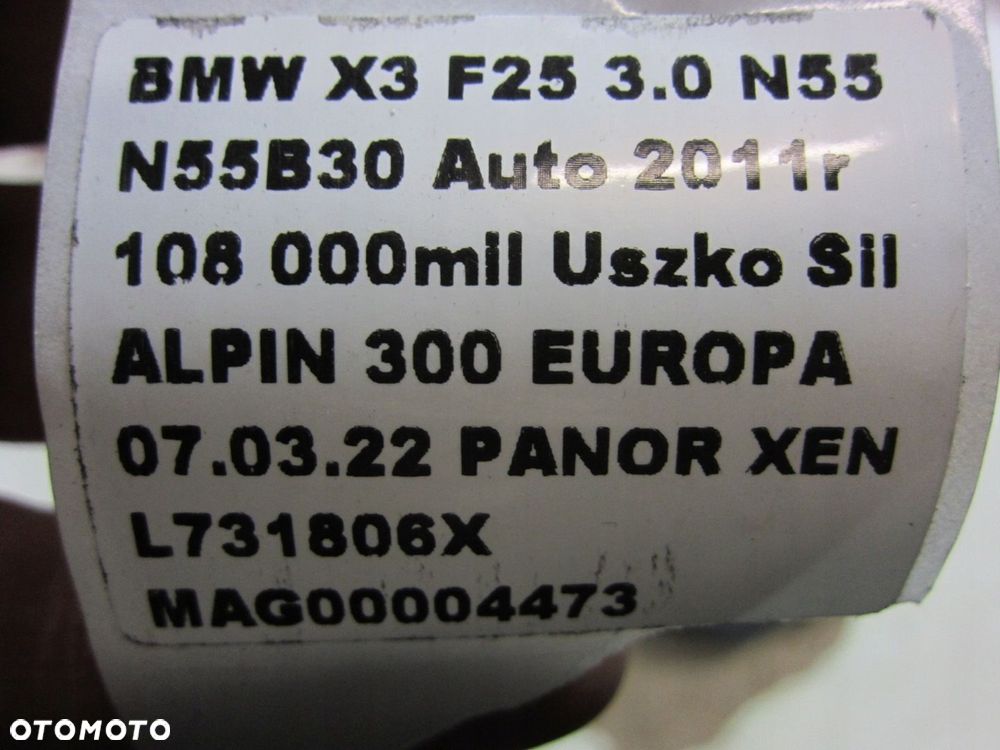 BMW X3 F25 GŁOŚNIK HIFI W DESKĘ 9237280 - 3