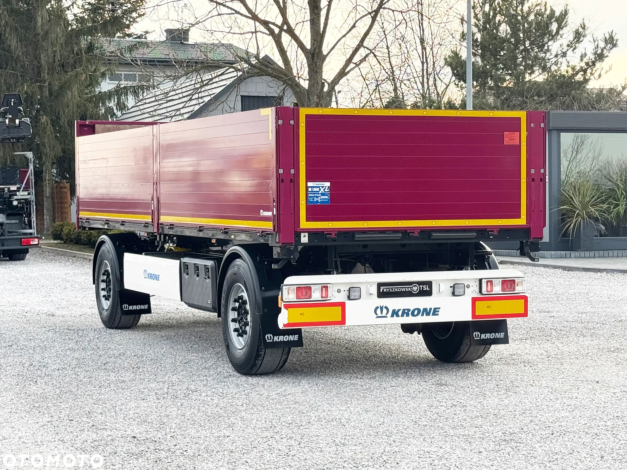 Krone AZ 18K / 14200 KG ŁADOWNOŚCI !!! / Z NIEMIEC / OPONY 90% - 8
