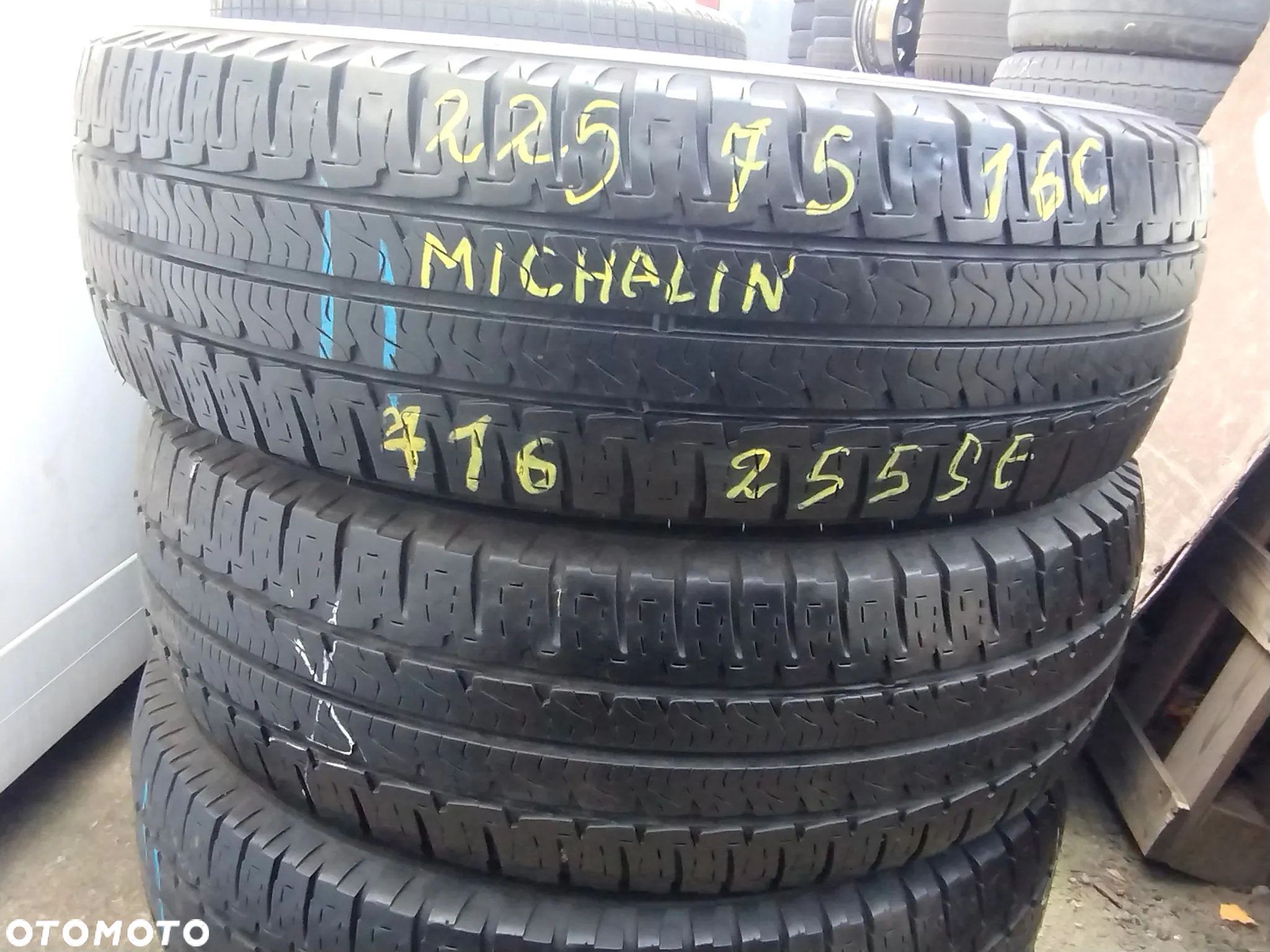 225/75R16C 16 C 116Q Opony Letnie Lato MICHELIN AGILIS CAMPING 7mm Legnica ALU-RAD 225/75 - 7
