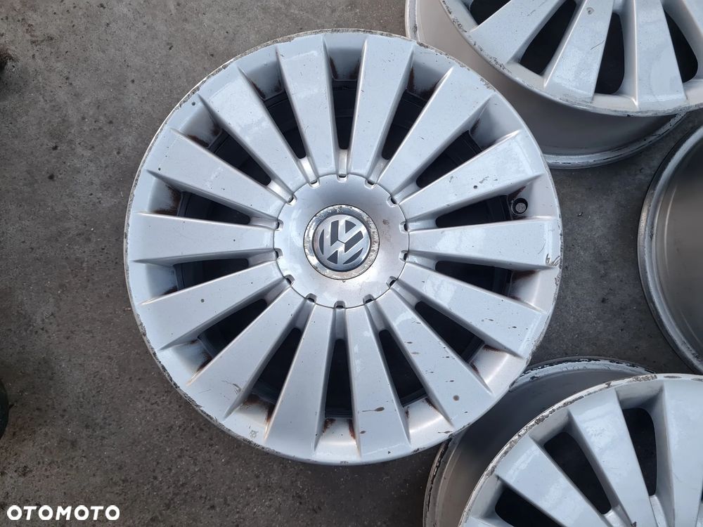 4x Felgi Aluminiowe SKODA VW SEAT 7,5x17 5x112 ET47 3C0601025G ORYGINAŁ - 4