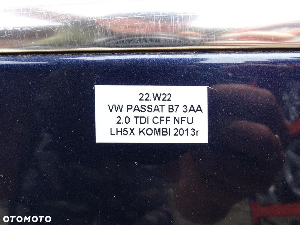 DRZWI PRAWY TYŁ PRAWE TYLNE LH5X VW PASSAT B7 3AA KOMBI 10-15r - 14