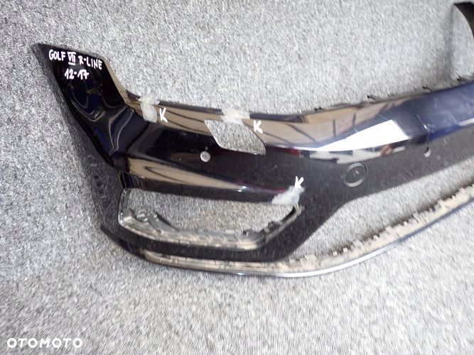 VW GOLF VII R-LINE 12-17 zderzak przedni przód - 6