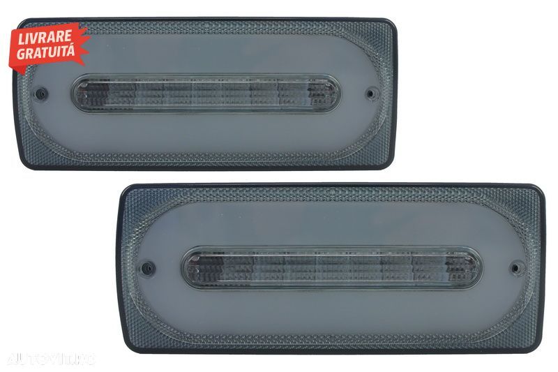 Stopuri Full LED Mercedes G-Class W463 (1989-2015) Semnal Dinamic Secvential- livrare gratuita - 1