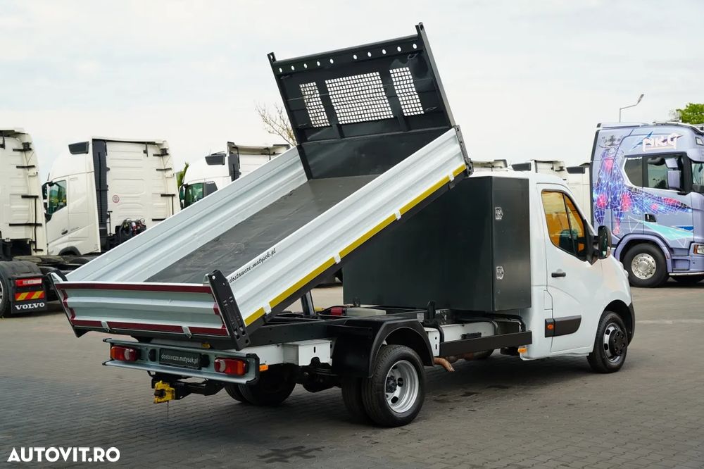 Renault MASTER / BASCULATOR / DUBLU / MANUAL / 3 LOCURI / - 8