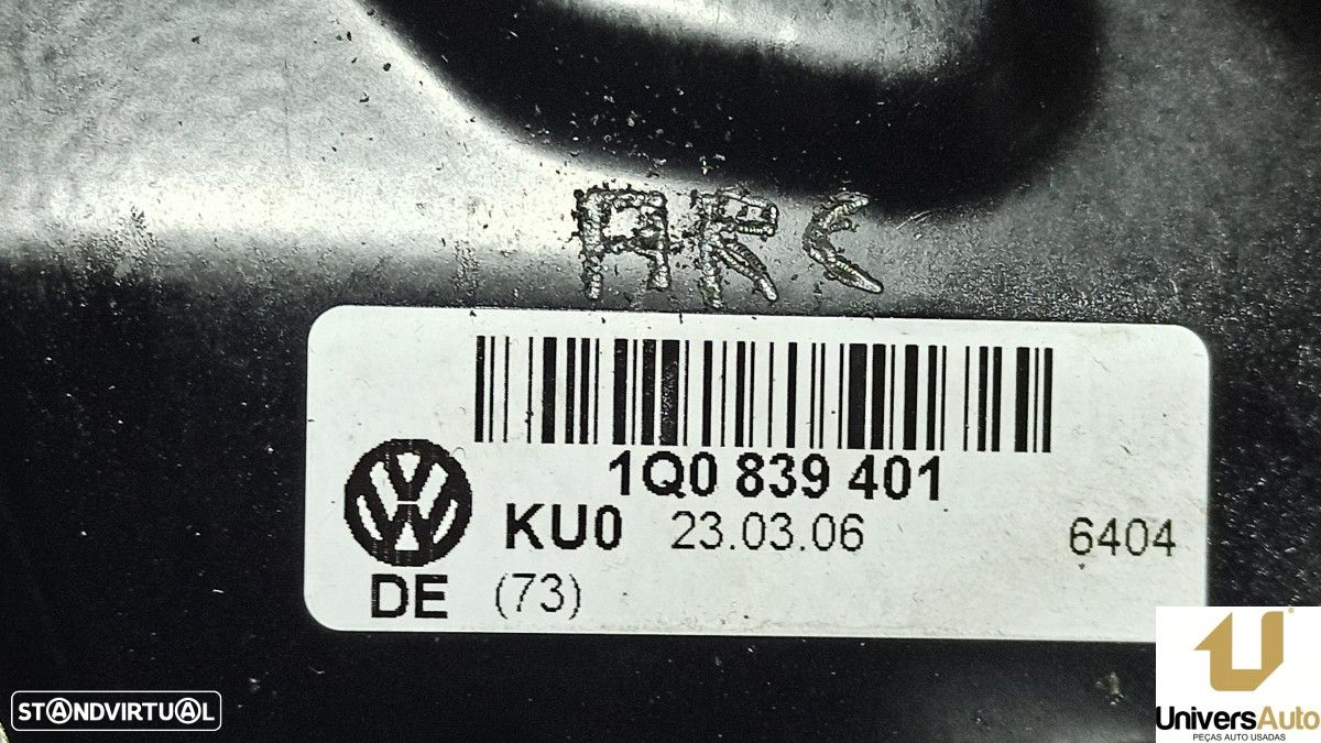 ELEVADOR TRASEIRO ESQUERDO VOLKSWAGEN EOS (1F7) 2.0 - 7