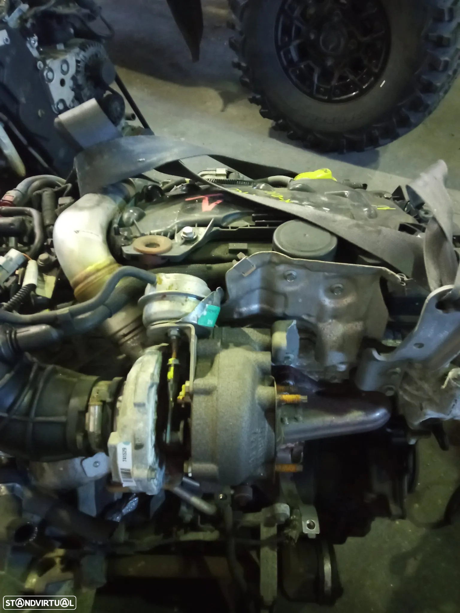 Motor Renault Laguna 2.0 DCi 150cv REF: M9R 700 (Disponível também 742, 615, 814, 763) - 10