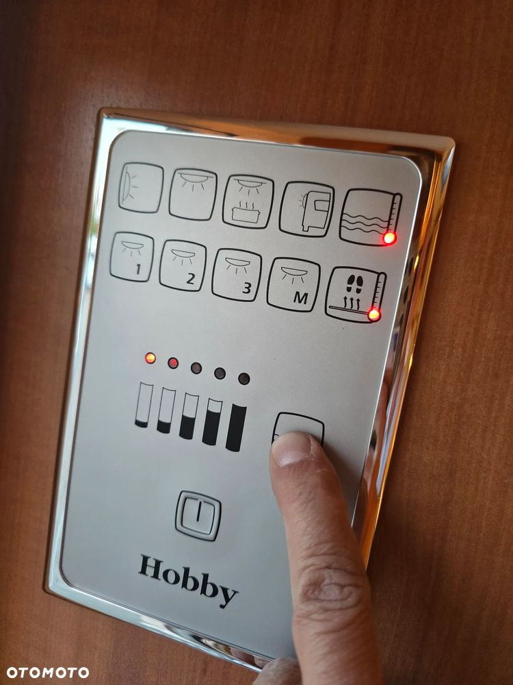 Hobby 495 UFE 460 KLIMA MOVER NAMIOT DUŻA LODÓWKA - 39