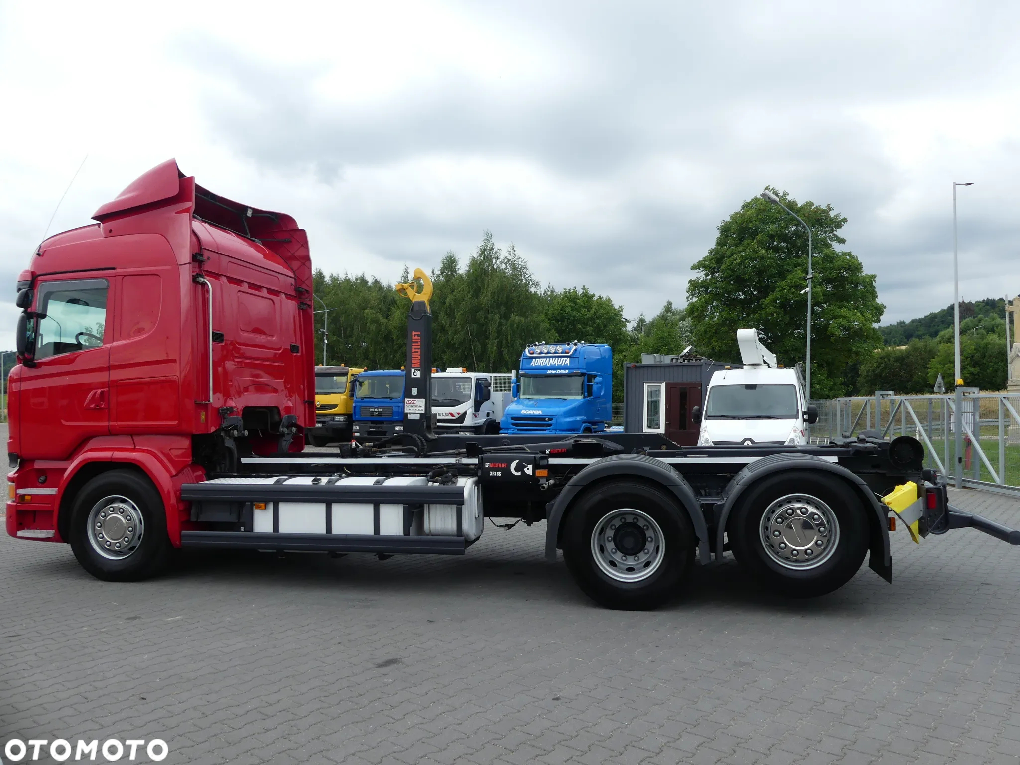 Scania R 490 / 6x2 / HAKOWIEC / HIAB MULTILIFT / RETARDER / EURO 6 / - 8