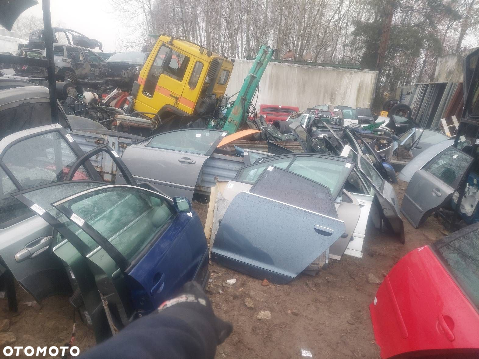 DRZWI KOMPLETNE PRAWY PRZÓD VOLKSWAGEN PASSAT B5 FL LC5X - 5