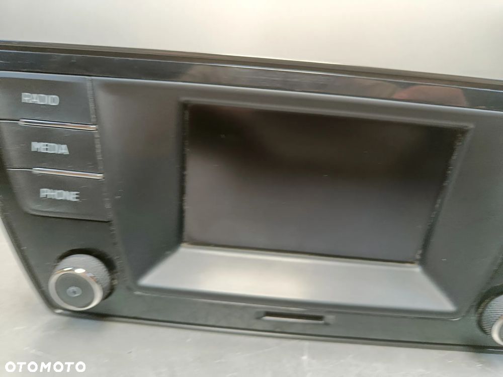Radio Skoda Fabia 3 III Wyświetlacz Jednostka Czytnik 6V0035869D - 4