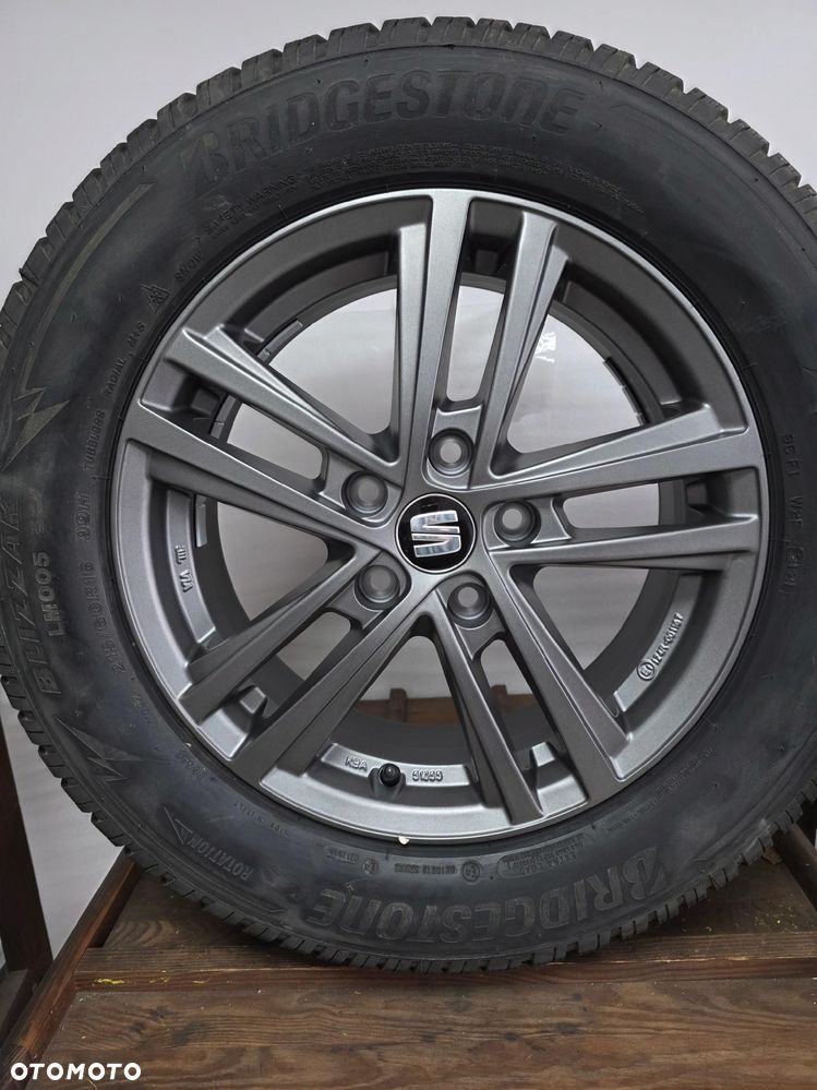 Grafitowe Koła Seat Ateca Skoda Karoq Bridgestone 215/60R16 16 2021 - 3