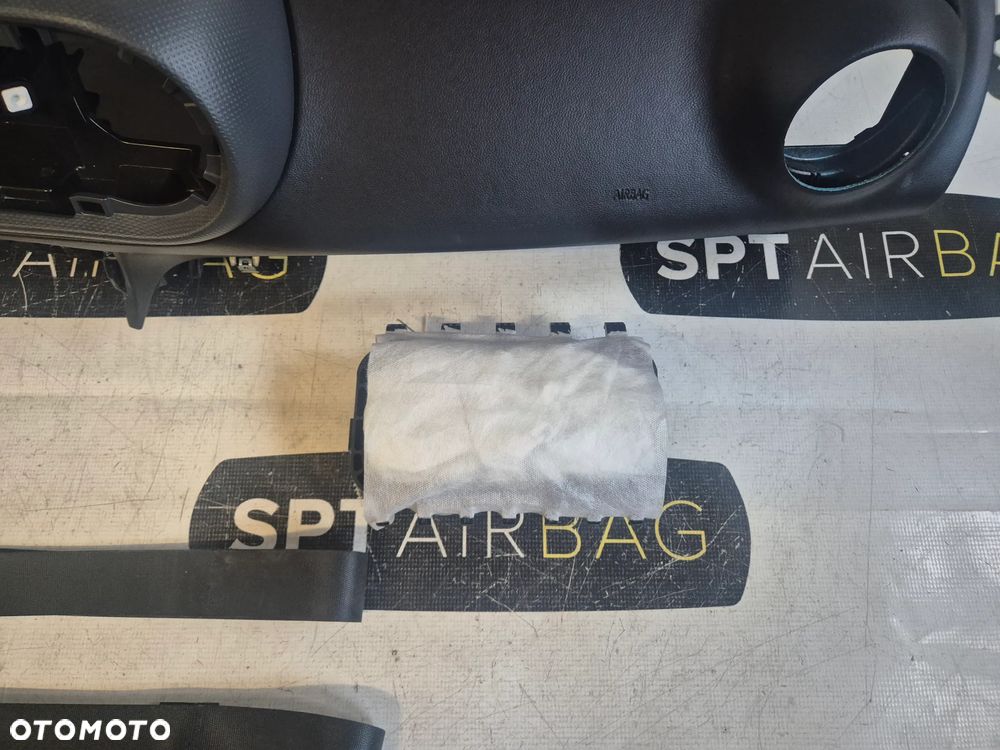 MERCEDES CITAN 2 II W420 DESKA ROZDZIELCZA KONSOLA KOKPIT PULPIT PODUSZKI AIRBAG AIR BAG NAPINACZE KIT SET - 7