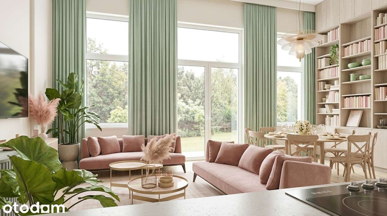 Mieszkanie jak dom 114 m² | 6 pokoi | Ogród 67 m² | Marki S8