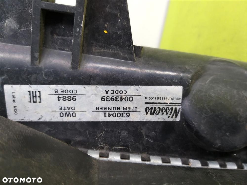 Chłodnica z wentylatorem Opel Zafira A 1.8 16V 125KM Z18XE 630041 BOSCH - 6