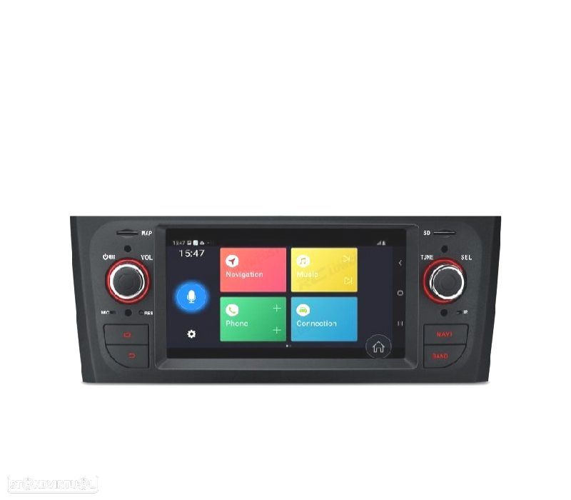 AUTO RÁDIO GPS ANDROID 13 PARA FIAT GRANDE PUNTO LINEA - 9