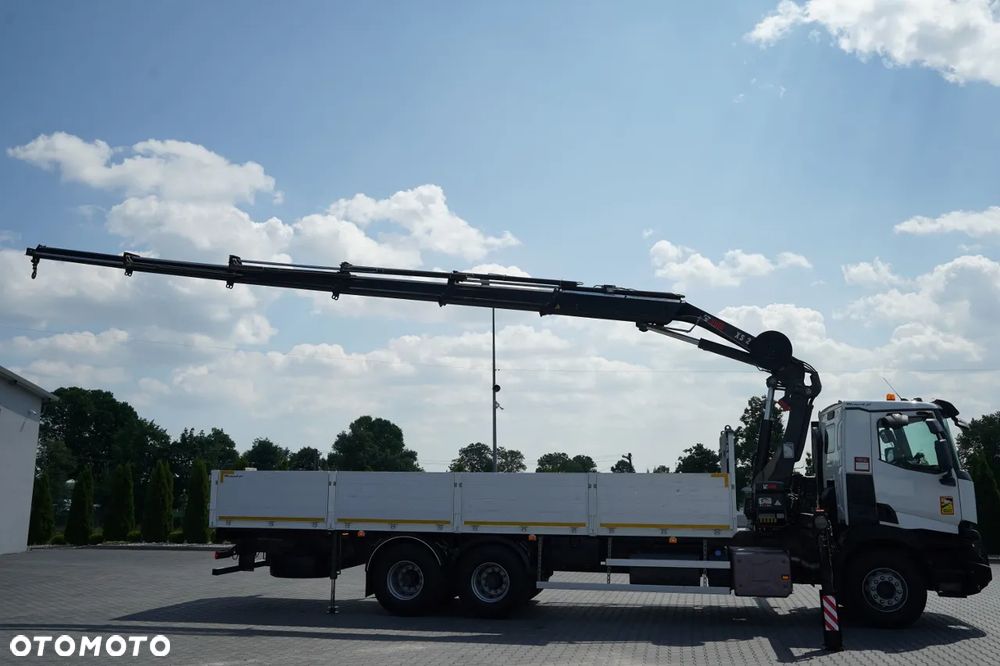 Renault C 380 / 6x4 / SKRZYNIOWY 6,8 m / + HDS HIAB 244 EP-5 /  WYSÓW: 15 M / MAX 8 400 KG /  MANUAL / EURO 6 - 6