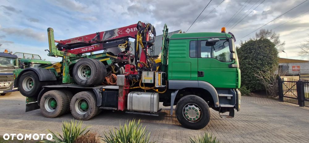 MAN TGA 26.480 6x4 do dłużycy, drewna, lasu - 4