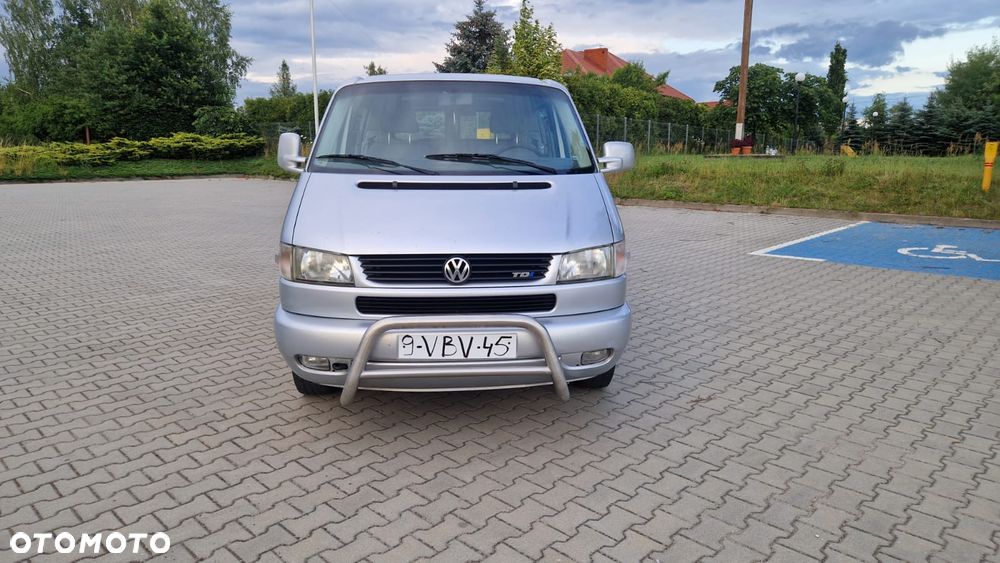 Volkswagen TRANSPORTER T4 Elektryka Tempomat Dubel Kabina Brygadówka Rury Hak - 2