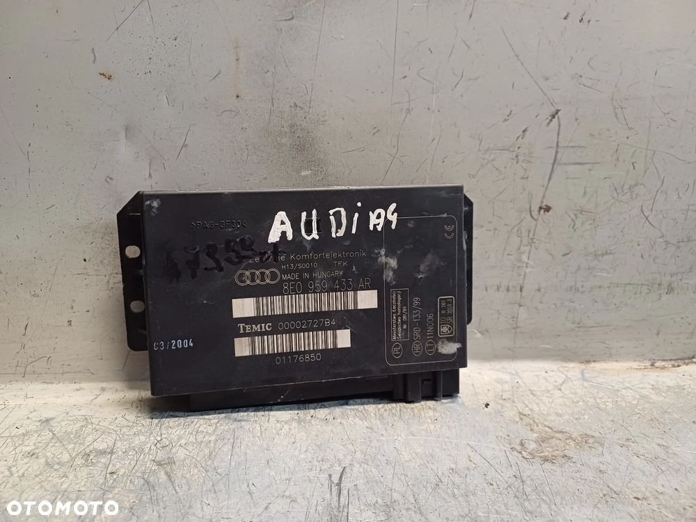 MODUŁ KOMFORTU 8E0959433 AR AUDI A4 B6 B7 - 5