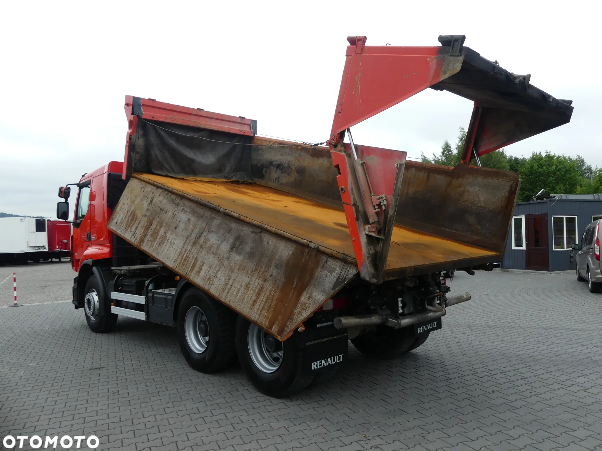 Renault LANDER 430DXI / 6x4 / WYWROTKA 2-str / HYDROBURTA / RETARDER / - 2