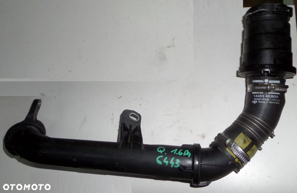 6443 PRZEWOD TURBINY QASHQAI II J11 14- 1.6 DCI - 1