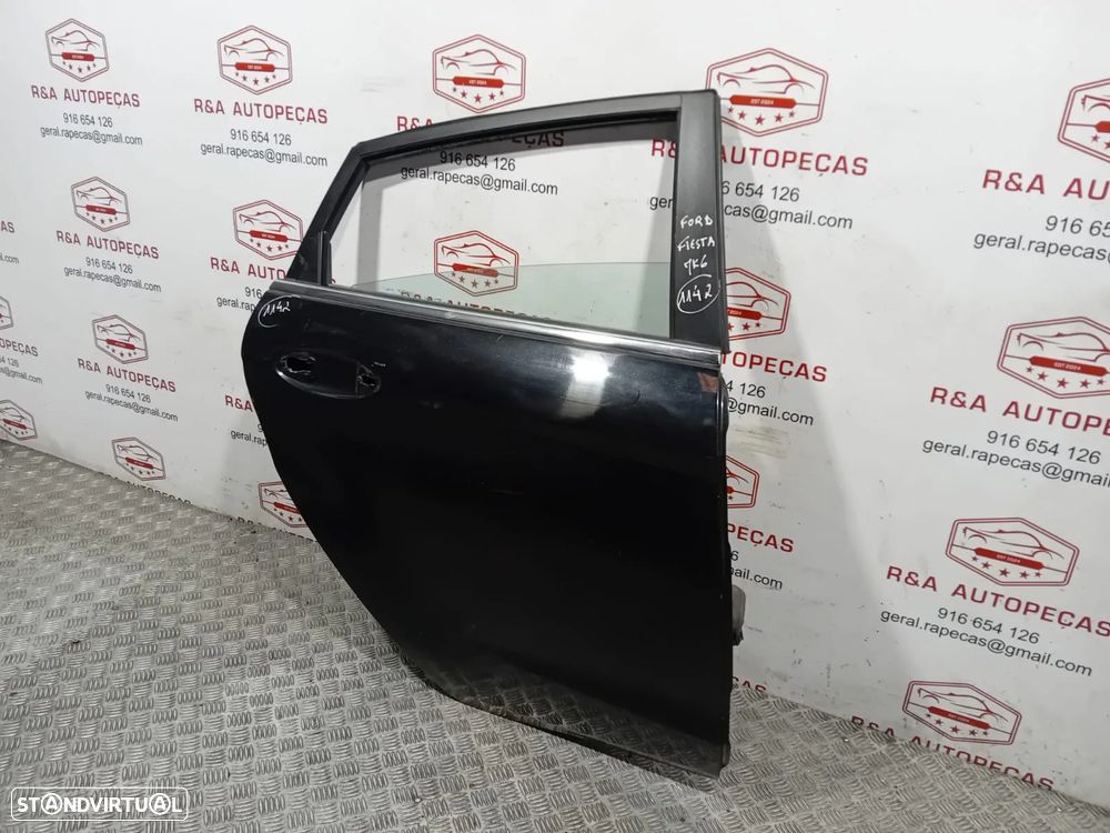 Porta Trás Traseira Direita Ford Fiesta MK6 VI Original - 4