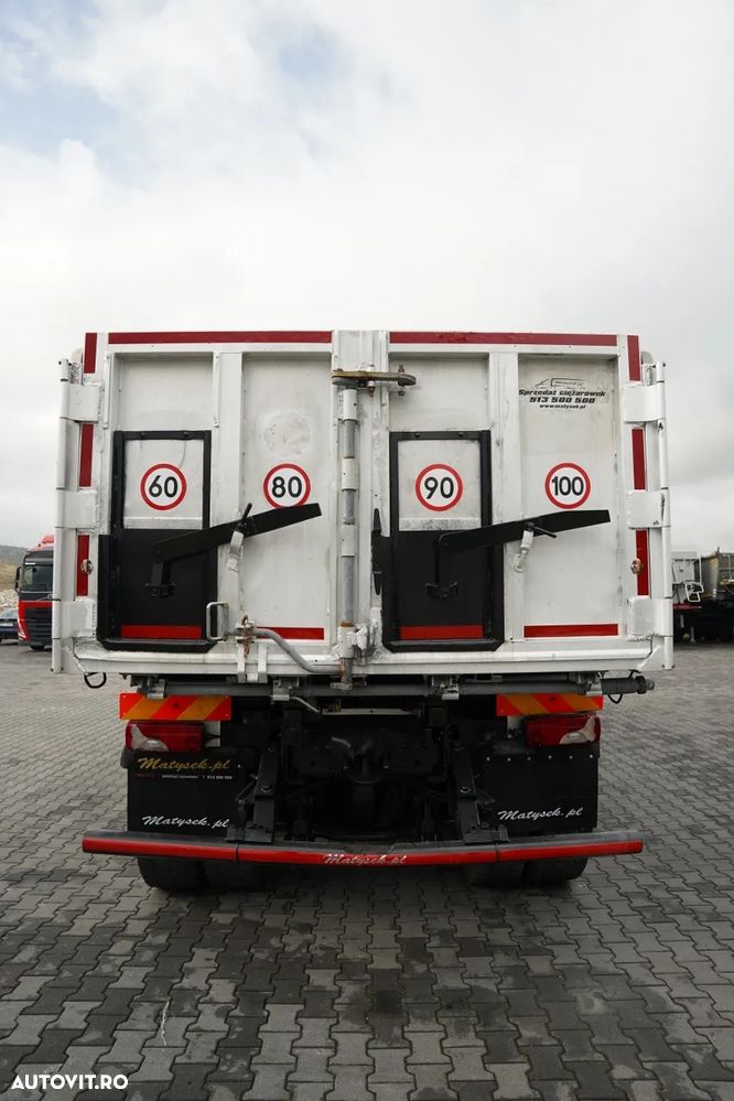 MAN TGS 32.400 / 8x4 / BASCULABILĂ PE SPATE - 6 M / PRELATĂ AUTOMATĂ / CUTIE DE VITEZE MANUALĂ / - 20