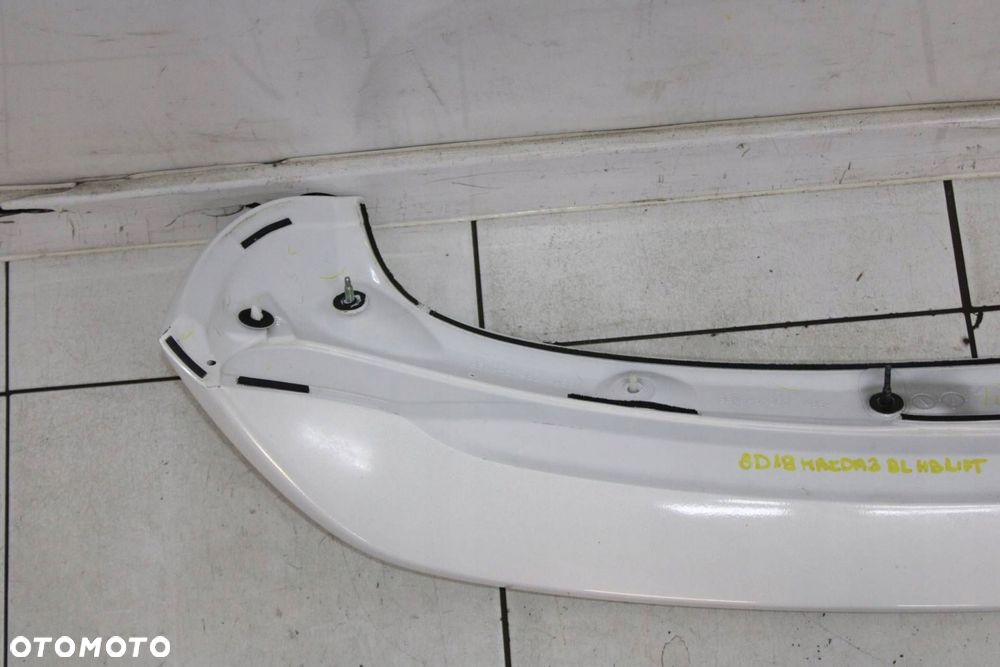 MAZDA 3 II BL 2013R LOTKA SPOILER KLAPY BAGAŻNIKA TYŁ 34K - 7