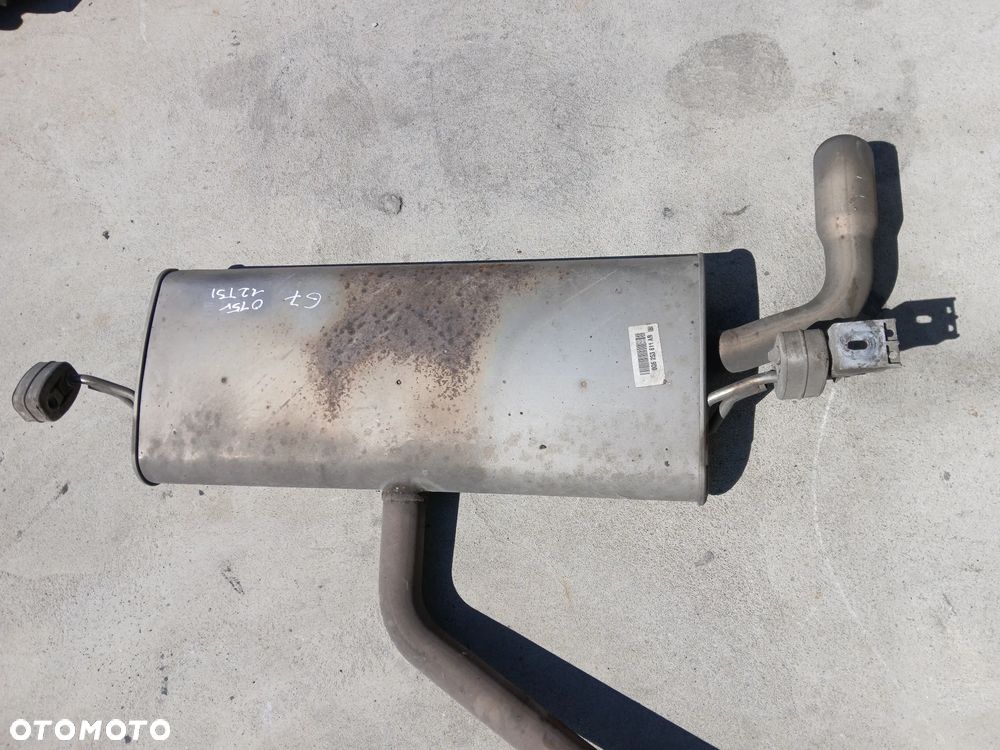 Tłumiki Tłumik Rura Wydech Komplet 5Q0253211 5Q6253611AR Audi VW Seat Skoda - 4