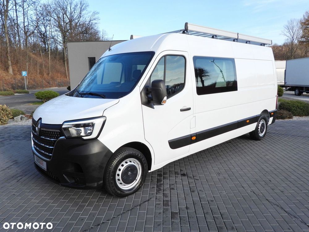 Renault MASTER FURGON BRYGADÓWKA 7 MIEJSC TEMPOMAT NAWIGACJA LEDY KLIMATYZACJA  180KM - 20
