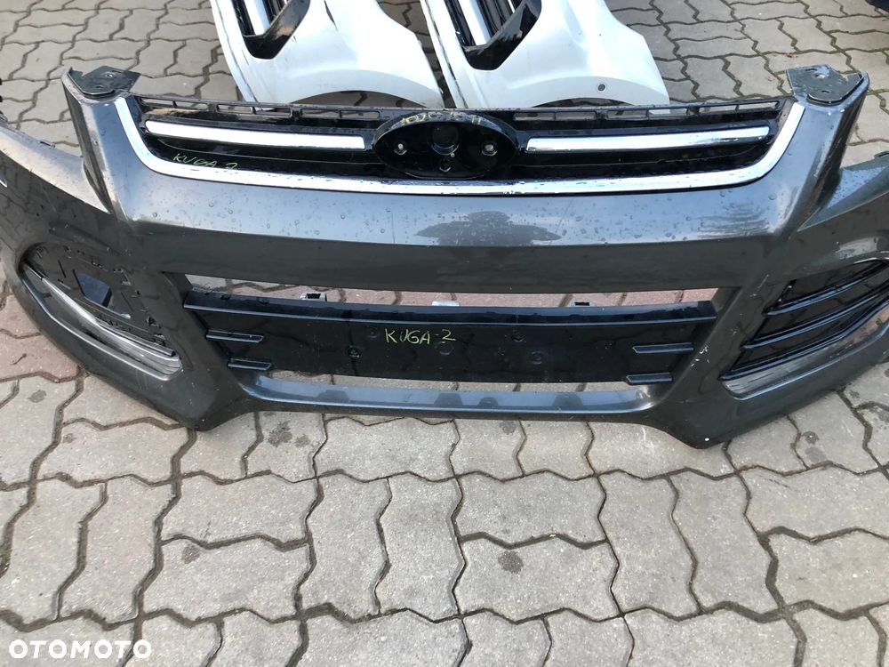 FORD KUGA II MK2 ZDERZAK PRZÓD PRZEDNI GRILL HALOGEN - 7