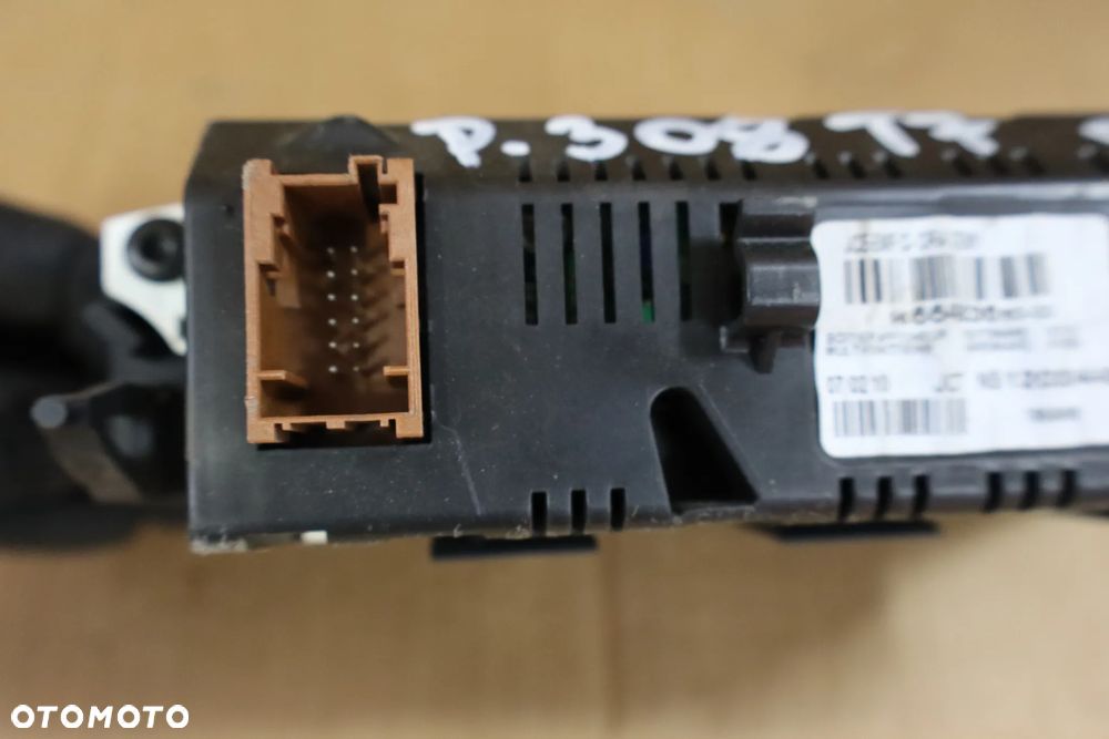WYŚWIETLACZ RADIA PEUGEOT 308 I T7 9666483680-00 2007-2013 - 6