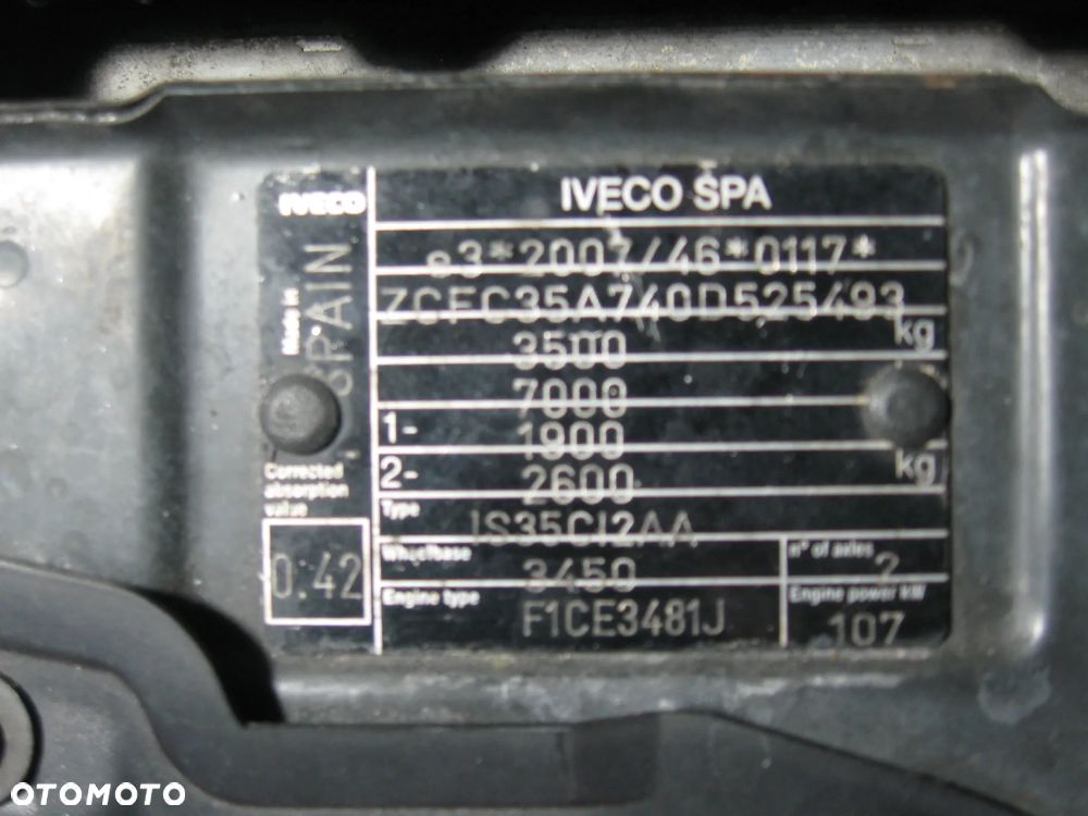 Iveco DAILY 4,50-m. SKRZYNIA NOWA CAŁA ALU LEKKA - 7