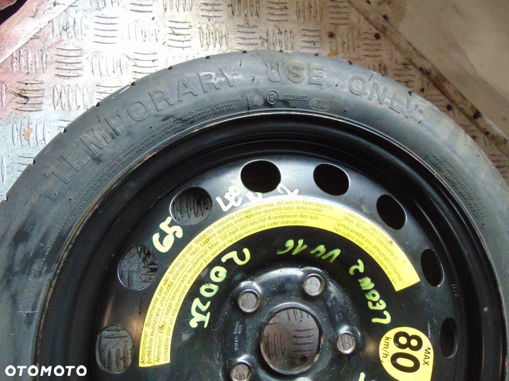 Koło dojazdowe Leon 2 R16 - 10