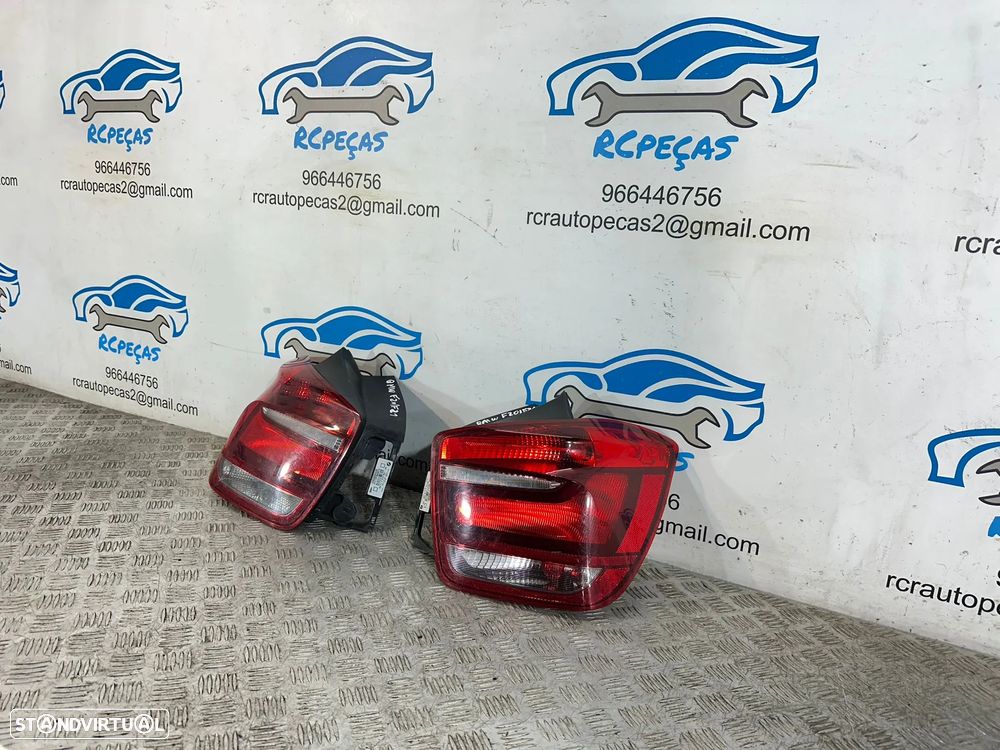 .Farolins Tras Traseiros Esquerdo Direito Originais BMW Serie 1 F20 5 portas F21 2 portas 2011 - 2019 - 4